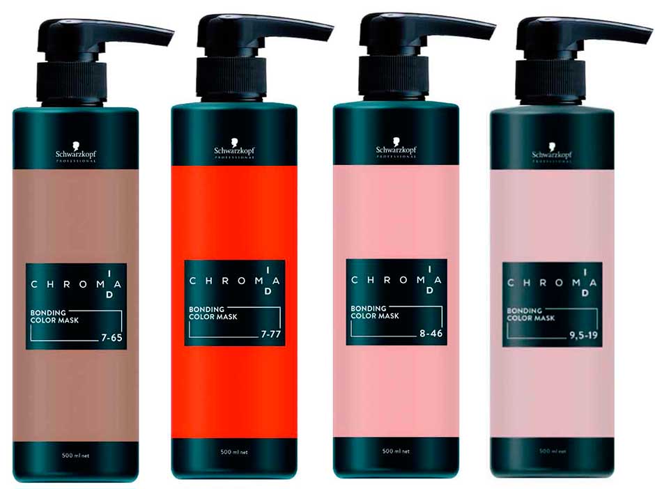 Schwarzkopf chroma. Шварцкопф bonding Color Mask. Chroma ID 9-12 250ml. Chroma ID 9.5- 4 маска 250ml