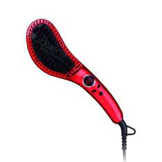 Escova de alisamento vermelha original D-Melox de edição limitada 66W