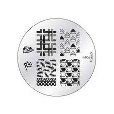 Placa de Design Konad No. m106