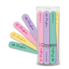 Lima de Unhas Acolchoadas Perfumadas 3 Claveles 1 unidade