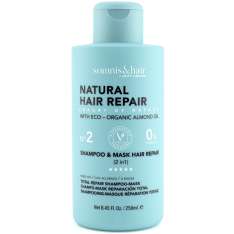 Abril et Nature Shampoo e Máscara Reparadora Capilar 2 em 1 Reparadora Antiquebra 250ml