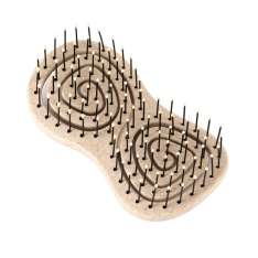 AG Escova desembaraçadora biodegradável sem cabo