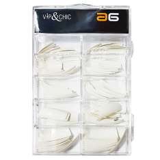AG VIP & CHIC White Tips 100 unidades.