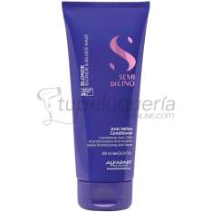 Alfaparf Milano Semi Di Lino Blonde Condicionador Anti-Amarelo para Cabelos Loiros 200ml
