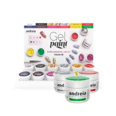 Andreia Gel Paint for Nail Designs Display 12uds