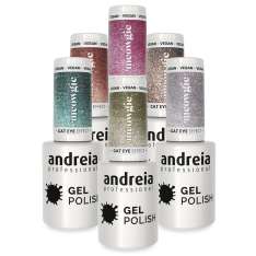 Andreia Gel Polish Esmalte Semipermanente Meowgic Cat Eye Effect Collection Edição Limitada 10,5ml
