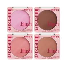 Andreia Immersive Powder Blush Rosto Blush Luminoso ou Acetinado
