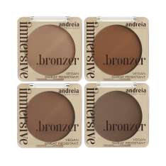 Andreia Immersive Powder Bronzer Rosto Bronzeador Acabamento Mate ou Acetinado