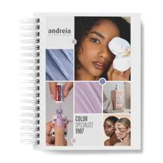 Andreia Professional Agenda Diária 2025 Capa Dura com Argolas em A5