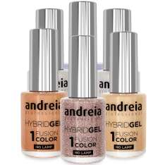 Andreia Professional Hybrid Gel Fusion Color Esmalte em Gel Sem Lâmpada EU ACEITO! Coleção Edição Limitada 10,5 ml