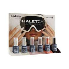 Andreia The Gel Polish Esmalte Semi-Permanente Chaletchic Edição Limitada Display 6 unidades