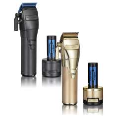 Máquina de cortar cabelo profissional Babyliss FXONE metal dourado