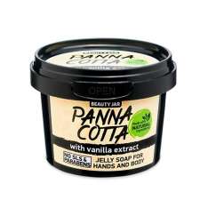Frasco de beleza e sabonete para mãos "Panna Cotta" 130g