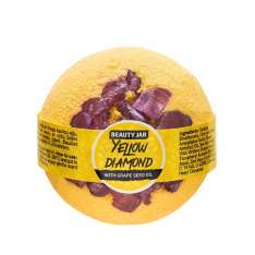Bomba de banho de diamante amarelo frasco de beleza 150g