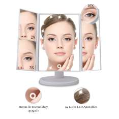 Beautyline Vanity Mirror Espelho retroiluminado | Branco