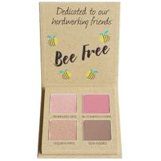 Paleta de sombras hipoalergênicas Bell Bee Free