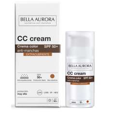 Bella Aurora CC Cream Creme Antimanchas Cobertura Extra FPS 50+ 30ml