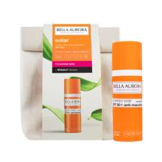 Bella Aurora Pack Protetor Solar Antimanchas FPS50 Pele Seca 50ml + Bolsa de Higiene Pessoal