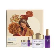 Bella Aurora Pack Splendor 10 Creme Noturno Antirrugas 50 ml + Sérum Iluminador Noturno Splendor 30 ml