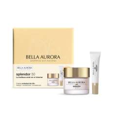 Bella Aurora Splendor - Pacote com 10 cremes diurnos antienvelhecimento 50ml + contorno dos olhos antienvelhecimento 15ml