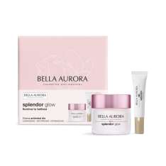 Bella Aurora Splendor Glow Day Pack Tratamento Iluminador Antienvelhecimento 50ml + Contorno dos Olhos Antienvelhecimento 15ml