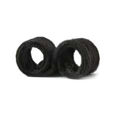 Barrete flexível bifull para cabelo preto