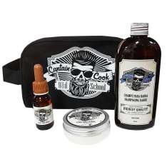 Kit de cuidados com a barba do Captain Cook Old School