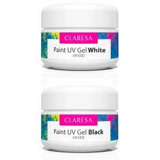 Claresa Paint White Gel Para Unhas 5ml