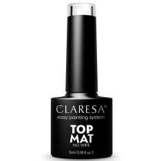 Claresa Top Coat Semi-permanente Mate Sem Limpeza 5ml