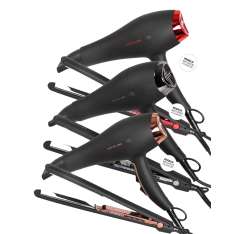 Corioliss C3 Alisador de Cabelo Profissional + Secador de Cabelo Profissional Flow DC