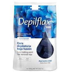 Depilflax Blue Wax Extra 1 kg. - 3AB