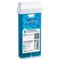 Depilflax Cera Lipossolúvel Roll-on Blue 110 gr.