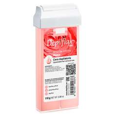 Depilflax Cera Lipossolúvel Roll-On Rosa 110 gr