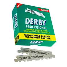 Lâminas Derby Professional Single Edge para Barber Razors 100 unidades