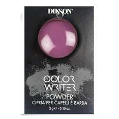 Pó de cor Dikson para cabelo e barba lilás 3g