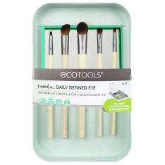Conjunto de 5 escovas de olhos Ecotools - Kit diário definido