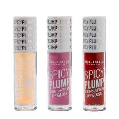 Brilho labial Elixir Spicy Plump Spicy com efeito volumizador 4,5g