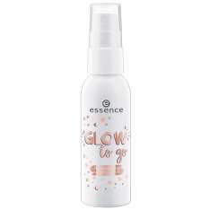 Essence Glow to Go iluminador e fixador spray de maquiagem 50ml
