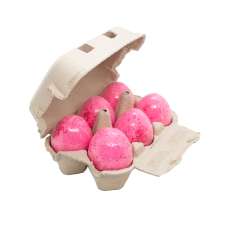 Ovos Essence Cherry Bath. Cherry Bath Bombs 6 unidades.