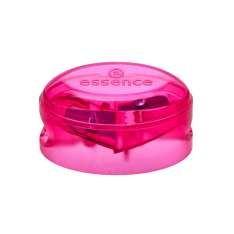 Apontador de lápis rosa duplo Essence