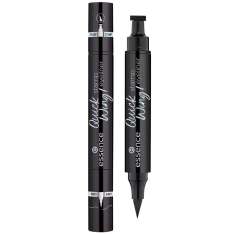 Essence Quick Wing Eyeliner Stamp + Carimbo de cor preta 3,5ml