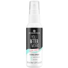 Essence You Better Work Spray de fixação de maquiagem 50ml