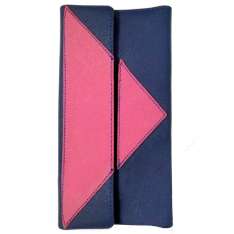 Estojo para 4 tesouras de corte | Azul Escuro e Fúcsia