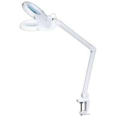 Lupa estética LED Eurostil com luz de 8 dioptrias
