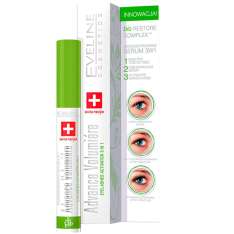 Eveline Cosmetics Advance Volumiére Máscara de Olhos 3 em 1 | 10ml