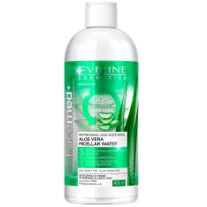 Eveline Cosmetics Facemed + Água Micelar de Aloe Vera | Água Micelar 400ml