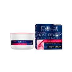 Eveline Cosmetics Hydra Impact 360 Moisture & Regeneration | Creme de Noite Regenerador 50ml