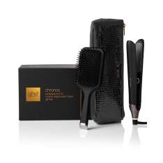 GHD Set de Regalo Chronos Styler Plancha de Pelo + Cepillo Paddle Brush + Estuche