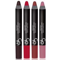 Golden Rose Matte Batom Crayon Matte Finish Batom com Vitamina E