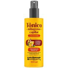 Gota Dourada Tônico Capilar Reparador Milagroso 200ml